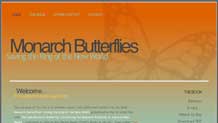 Monarch Butterflies book site